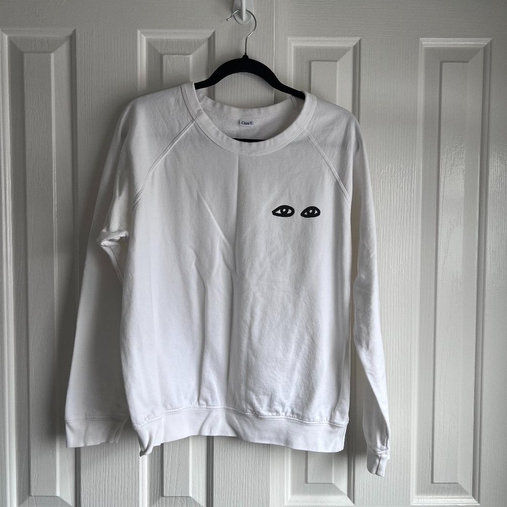 Clare V Cotton Crewneck Sweatshirt